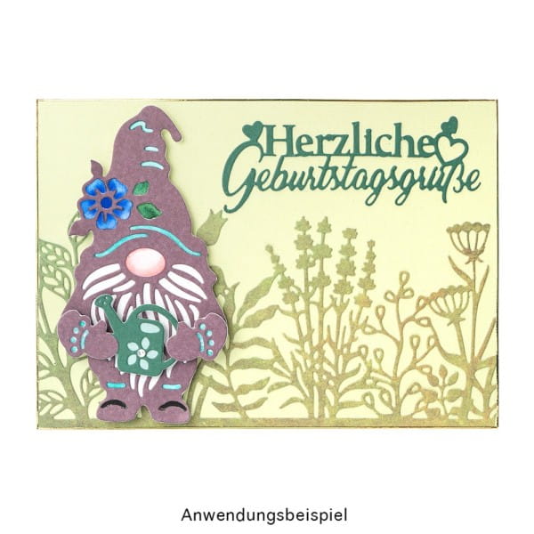 Stanzschablonen, Blumenwelt, 10 Stück