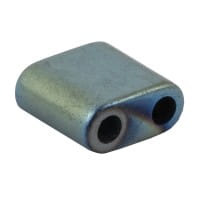 Hämatit-Perlen, Quadrat, 6mm x 6mm x 3mm, matt-grünblau changierend, 30 Stück