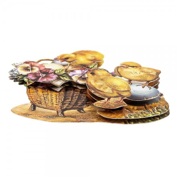 3-D Motive, Ostern, Gold-Gravur, 5,5-8cm, 10 Motive
