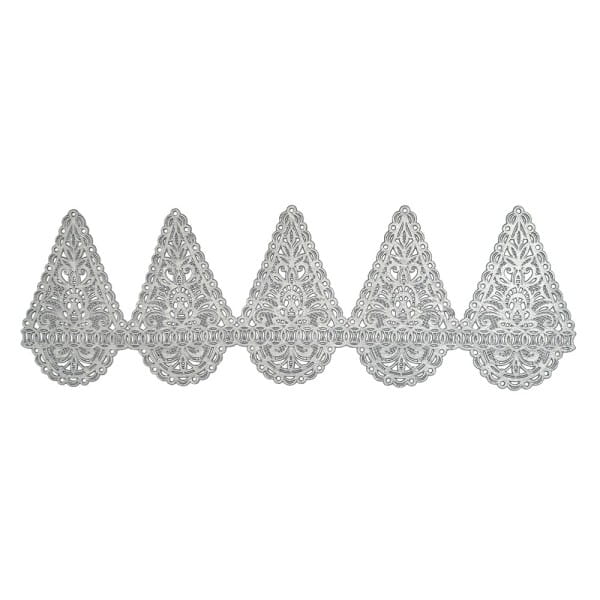Silikon-Dekormatte, Design 77, 32,5cm x 11,5cm x 0,2cm, für Kugeln mit Ø 10cm