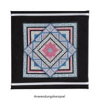 Diamond-Painting-Lineal, mit Linien-Raster, für runde Steine, 20cm x 3,8cm