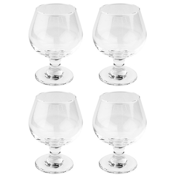 Cognacschwenker, 11,8cm hoch, Glas: Ø 8,5cm, Öffnung: Ø 5,7cm, 4 Stück | Verschiedenes | Deko-Artikel | Deko- & Geschenkartikel