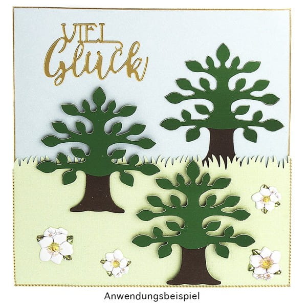 Jumbo-Stanzer, Baum, 7,2cm x 6,8cm