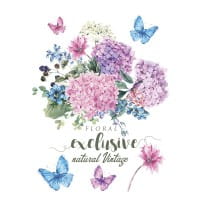 Color Bügeltransfers, DIN A4, Blumen 10