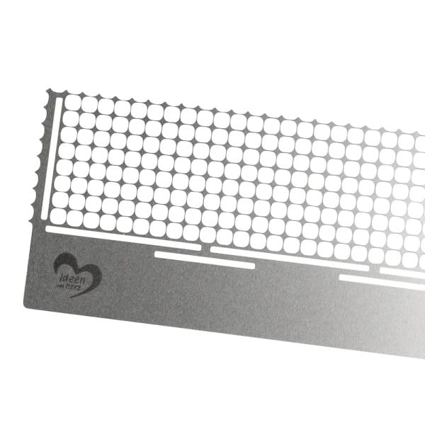 Diamond-Painting-Lineal, mit Linien-Raster, für runde Steine, 20cm x 3,8cm