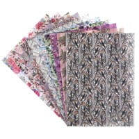 Motiv-Transparentpapiere Deluxe, DIN A4, 150g/m², verschiedene Designs, geprägt, 10 Bogen