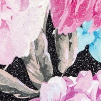Color Bügeltransfer, Glitzer, DIN A4, Blumen 2