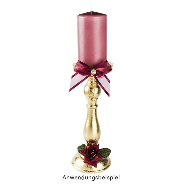 Kerzenständer, 27cm hoch, für Kerzen mit Ø 7cm