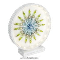 Perlen, Perlmutt, Ø 4mm, blau, 200 Stück