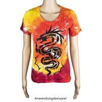 Laser-Kunststoff-Schablone, DIN A3, Drache
