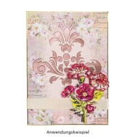 Motiv-Grußkarten, Zauberhafte Blumenwelt 1, 11,5cm x 16,5cm, 5 Designs, inkl. Umschlägen, 10 Stück