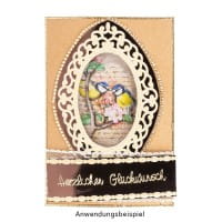 Transparent-Stickerbogen, Vintage Vögel & Schmetterlinge, versch. Designs, 10cm x 30cm, 10 Bogen