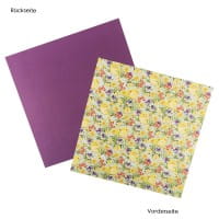Duo-Design-Papiere, Ostern 1, beidseitig bedruckt, 25cm x 25cm, 250g/m², 20 Blatt