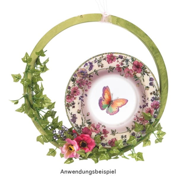 Transparent-Sticker, Schmetterlinge, versch. Designs, mit Glitzerveredelung, 10cm x 30cm, 10 Bogen
