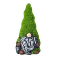 Deko-Wichtel mit Schaufel und Eimer, 18,5cm hoch, 9cm x 8,3cm, zum Aufstellen