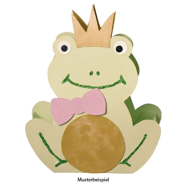 Design-Schablone Nr. 8 "Froschkönig-Tasche", DIN A4