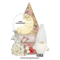 Selbstklebende Stoffe, Rosen, DIN A4, verschiedene Designs, 10 Stück