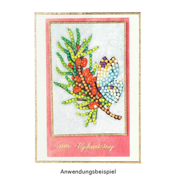 Diamond-Painting-Sticker, Elfen, DIN A4, 4 Bogen
