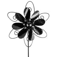 Windrad Design 3, Ø 29,5cm, Höhe 107cm, schwarz