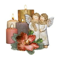 3-D Motive, Adventskerzen, 7,5-9,5cm, 10 Motive