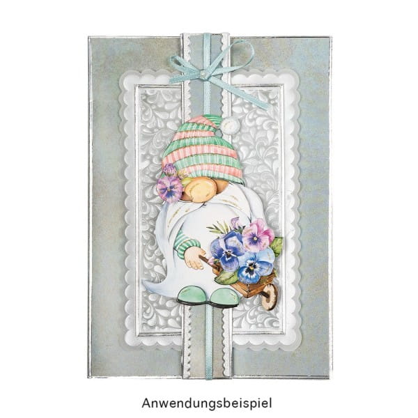 3-D Motive, Wichtel im Frühling, 6,5-10cm, 10 Motive
