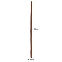 Chenille-Drähte, Edle Farbtöne, 30cm lang, Ø 6mm, 5 verschiedene Farben, 100 Stück