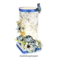 Motiv-Transparentpapiere Deluxe, Frühlingsblumen, DIN A4, versch. Designs, geprägt, 10 Bogen