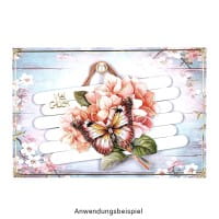 Geschenktaschen-Grußkarten, Frühling/Sommer, 16,4 cm hoch, 8 Stück