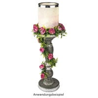 Kerzenständer, 27cm hoch, für Kerzen mit Ø 7cm