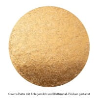 Blattmetall-Flocken, 2 Dosen mit je 3g, kupfer
