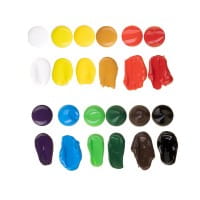 Acrylfarben, 12 Tuben à 12ml