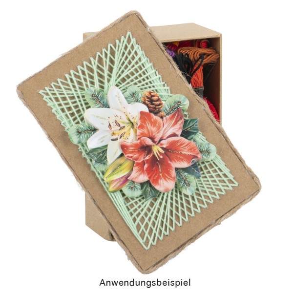 Kraftpapier-Geschenkboxen, rechteckig, verschiedene Größen, Rohlinge zum Weiterverzieren, 10 Stück