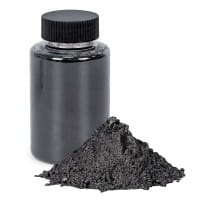 Mica-Pulver, Pigmente mit Perlmutt-Effekt, schwarz, 50g