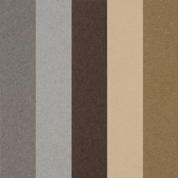 Flechtkörbe aus Papier, zum Selberflechten, 12cm x 8cm x 6,5cm, Braun-,Grau-,Beigetöne, 10 Stück