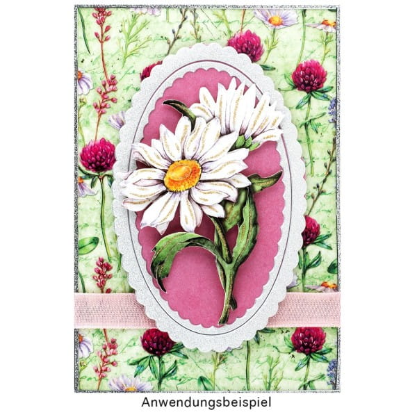 Motiv-Transparentpapiere Deluxe, Frühlingsblumen, DIN A4, versch. Designs, geprägt, 10 Bogen