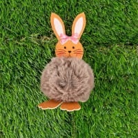Stanzbogen, Fröhliche Hasenköpfe, DIN A4, 800g/m², 5 Bogen