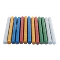 Universal Heißklebepatronen, Glitzer, Ø 0,7cm, 10cm lang, 100 Stück