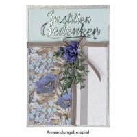 Motiv-Transparentpapiere Deluxe, Kondolenz, DIN A4, versch. Designs, 10 Bogen