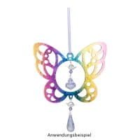 Anhänger mit Perlenkappe, Design 7, 3,5cm x 1,5cm, facettiert, 8 verschiedene Farben, 20 Stück