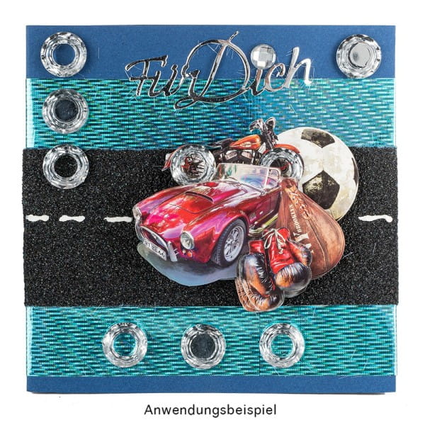 3-D Motive, Herren-Klassiker, 7,5-11,5cm, 10 Motive