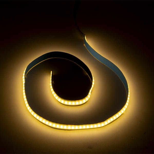 LED-Lichterband, selbstklebend, warmweiß, mit Timer, 128er, 1,40m lang