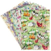 Motiv-Transparentpapiere Deluxe, Ostern, DIN A4, versch. Designs, 10 Bogen