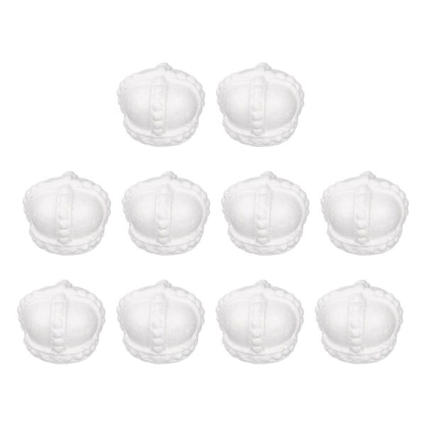 Styropor-Kronen, 50mm x 50mm, 10 Stück