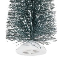Deko-Schneetannen, 5cm bis 21cm hoch, 9 Stück