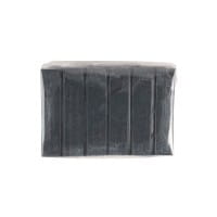 Faszina Soft, Design-Modelliermasse, schwarz mit Glitzer, 55g, leicht formbar, ofenhärtend