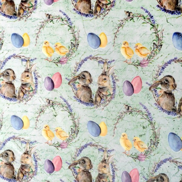 Motiv-Transparentpapiere Deluxe, Ostern, DIN A4, versch. Designs, 10 Bogen