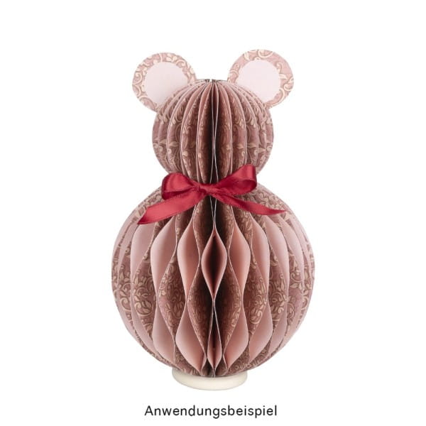Vorlage: Waben-Figuren Ei & Hase, DIN A4
