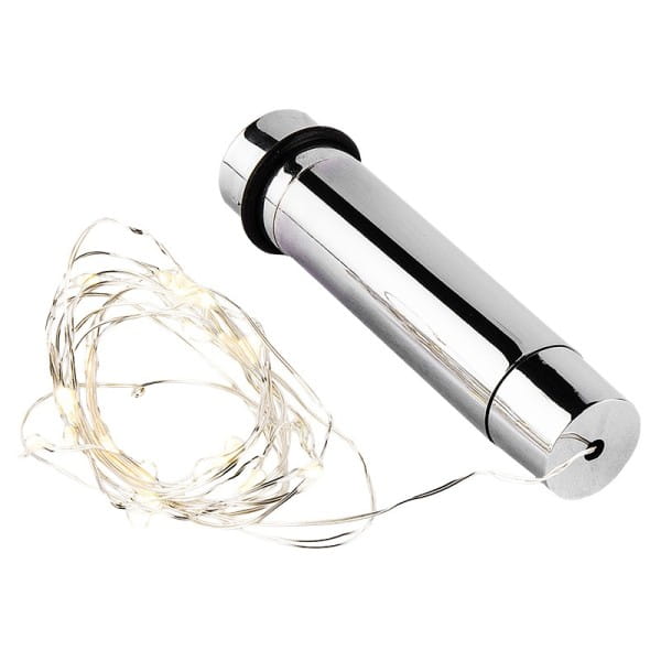 LED-Flaschenlichter mit je 20 LED-Lichtern, Draht-Lichterkette, 10 Stück