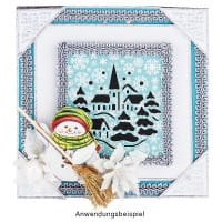 Deko-Besen, verschiedene Designs & Größen, 12 Stück