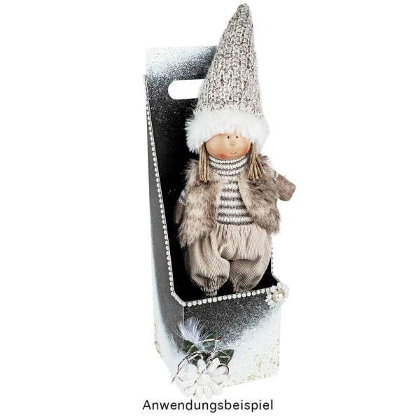 Deko-Puppe, Emil, stehend: 42cm hoch